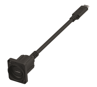 Afbeelding voor categorie Neutrik USB-C 5G chassis connectors